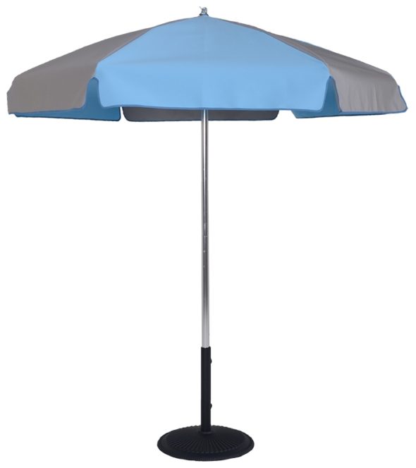 6.5 Ft Pop-Up Steel Rib Patio Umbrella - With Push Button Tilt