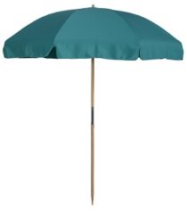 7.5 ft. Beach Umbrella with Wood Frame & Steel Ribs (Screw Connector)