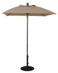 6.5 Ft. Square Market Umbrella with Auto-Tilt