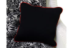 Example of custom Sunbrella® toss pillow