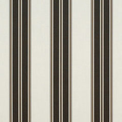 Sunbrella® Fabric 4946-0000 Black/Taupe Fancy (Awning Stripe)