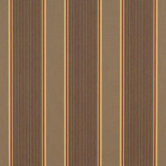 Sunbrella® Fabric 4994-0000 Eastridge Cocoa (Awning Stripe)