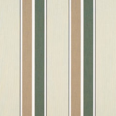 Sunbrella® Fabric 4959-0000 Fern/Heather Beige Block Stripe