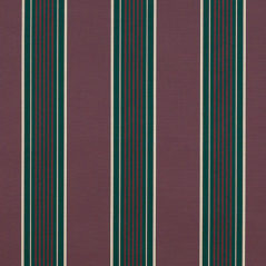 Sunbrella® Fabric 4909-0000 Plum Fancy (Awning Stripe)