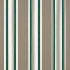 Sunbrella® Fabric 4907-0000 Taupe 5 Bar (Awning Stripe)